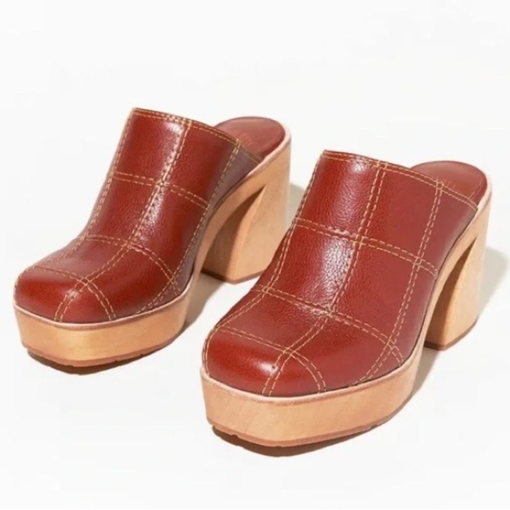 Charlotte Stone Brand New Hickory Celeste Clogs Size 10